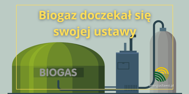 Wydzielenie biogazu i biometanu w projekcie nowelizacji Ustawy o OZE. Co to oznacza dla rolników?