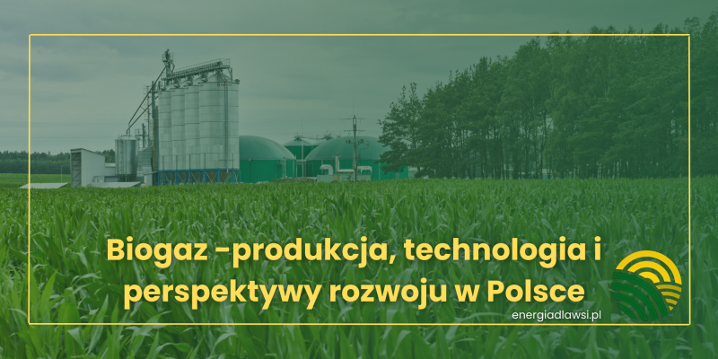 Biogaz rolniczy –  produkcja, technologia i perspektywy rozwoju w Polsce